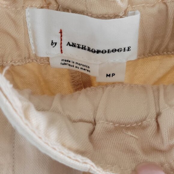 ANTHROPOLOGIE paperbag crop pants Sz M petite  NEW - Picture 7 of 8